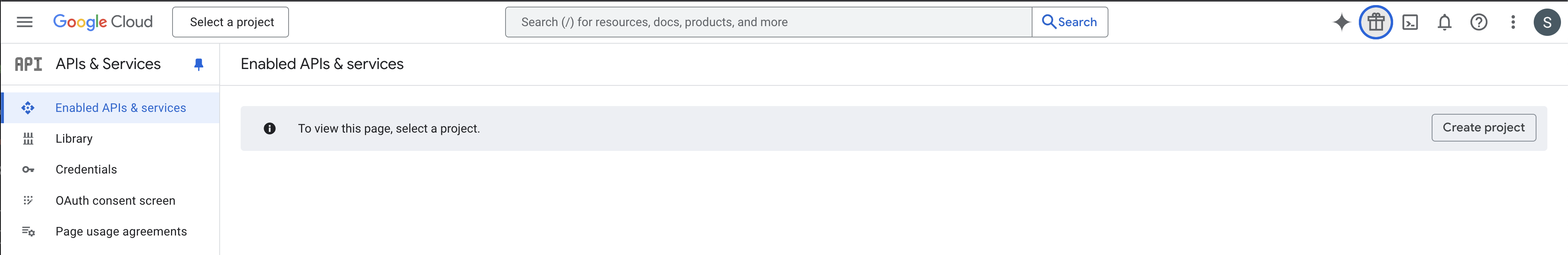 Google Workspace App Registration, Step 1